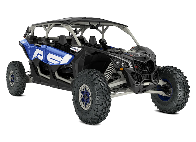ORV-SSV-MY23-Maverick-MAX-XRSSAS-TurboRR-Intense-Blue-Carbon-Black-Chalk-Grey-SKU0009NPN00-Studio-34FR-CE