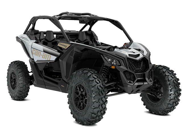 ORV-SSV-MY23-MaverickX3-DS-TurboRR-Catalyst-Gray-SKU0007XPG00-Studio-34FR-CE