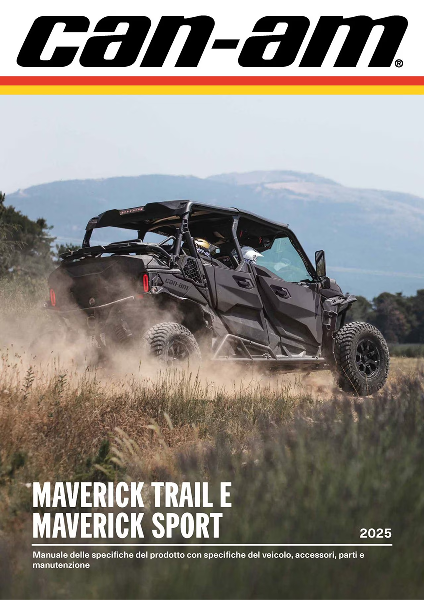 Catalogo Maverick Trail e Maverick Sport 2025